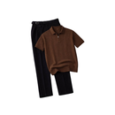 Conjunto Clássico Polo+Calça ajustavel lateral