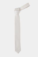 Gravata DUVANT -  Falso Liso 6 Cm Off White
